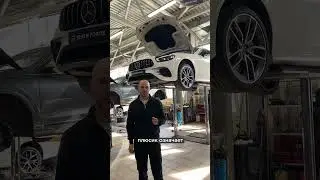 Ставим даунпайпы на Mercedes E53 AMG и после увеличиваем мощность