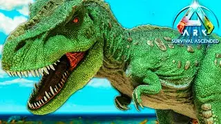 Pierwsza Walka z Tyranozaurem - ARK Survival Ascended #5 /Admiros Hogaty