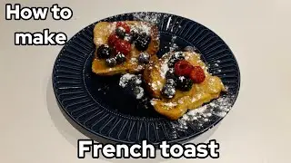 Smart cooks makes french toast.