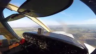 My Fifth Solo at Sequim Valley Airport W28 in a Piper Cherokee 235 with cockpit audio