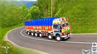 Indian Lorry Truck Driving Simulator 3D - Offroad Cargo Truck Driving Game - Android GamePlay 