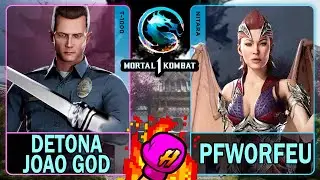 MK1 Detona Joao God (T-1000) VS PFWorfeu (NITARA)🥊Mortal Kombat 1🥊4K 60ᶠᵖˢ
