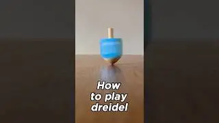 Learn how to play dreidel for Hanukkah! #jewishholidays #hanukkah #dreidel