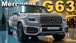 MERCEDES G-CLASS 2025 года &mdash; брутальная мощь в роскошном внедорожнике [ИНТЕРЬЕР, НОВЫЕ ФУНКЦИИ, ВСЕ ЦВЕТА]