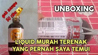 UNBOXING!! LIQUID CREME BRULEE | LIQUID MURAH PALING ENAK 2022