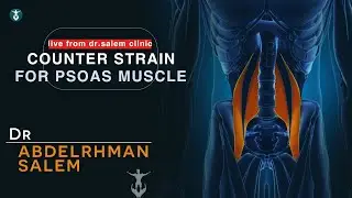 Counter Strain Rt Psoas muscle, live raw from Dr Salem Physical Therapy Clinic Brooklyn NYC