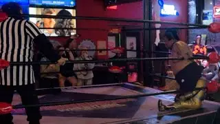 We went to a zesty wrestling match😳|dwarf wrestling