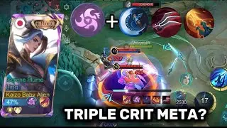 2025 NEW BEST BUILD AND EMBLEMS FOR LING | TRIPLE CRIT AND KILLING SPREE META