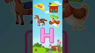 H &mdash; это шляпа | алфавит для детей | песенка для изучения фонетики | английский алфавит | एबीसीडी #abcd #shorts #ytshorts