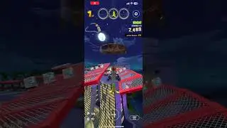 Mario Kart Tour - Gold Umbrella Gameplay (Winter Tour Gift 2024 Reward Glider)