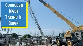Sailboat Mast Removal