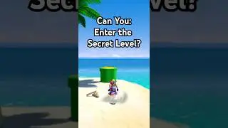 Can you get to this secret level WITHOUT using the boats? #nintendo