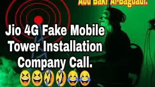 Fake Jio 4G Mobile Tower Installation Company Call, I Cooked Him. 😂😂🤣🤣.