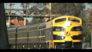 Spirit Of Progress restored Locomotive and Carriages
