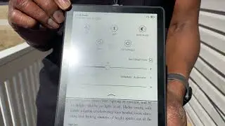Ambient Light Sensor performance of Kindle Paperwhite Signature Edition