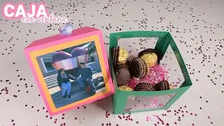 CAJA con VENTANA 🎁🪟 Caja SORPRESA para regalar ❤️