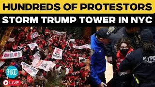 LIVE: Hundreds Of Protestors Storm Trump Tower In NYC| Police Arrest 100| Mahmoud Khalil| Columbia