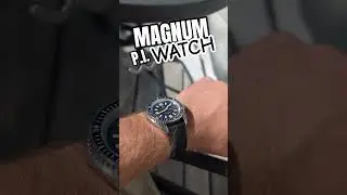 THIS IS THE ORIGINAL MAGNUM PI WATCH 〰️ @momentumwatch1980 #divewatch #wristroll #wristwatch
