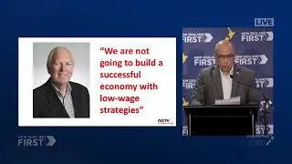 Dennis Maga takes the stage at NZF Convention 2024