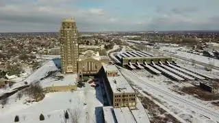 Buffalo Central Terminal Drone Footage