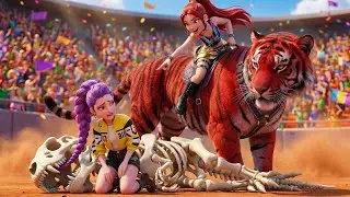 RUMI Gets Thunder Tiger Championship Race - KPOP Demon Hunters