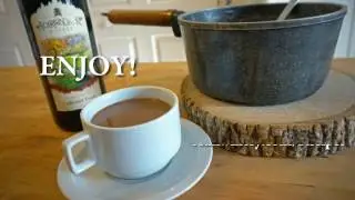 How to make Wine Infused Hot Chocolate