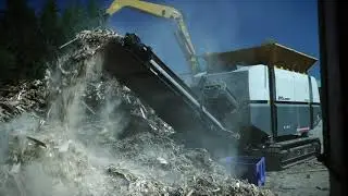 UNTHA Trituratori serie ZR - Triturazione di diversi materiali