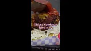 Oldest Honduran Spot in LA #shorts #honduranfood