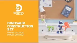 Discovery Mind blown Dinosaur Construction Set 90pc