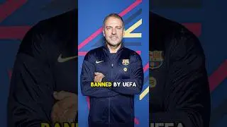 Flick&rsquo;s UCL Ban has Been Lifted💙❤️ #fcbarcelona #youtubeshorts #shorts #barcelona