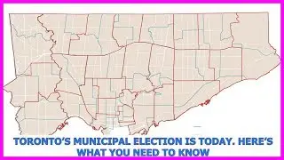 Toronto&rsquo;s municipal election is today. Here&rsquo;s what you need to know