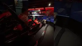 Fun F1 simulator! Felt so real! #fyp #cruise #bengali #desi #bengalvlogger #f1 #fun #banglavlog #fyp
