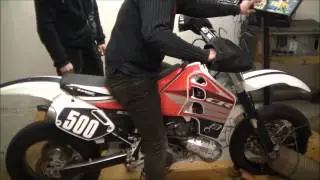 Honda CR500 dyno