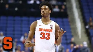 Syracuse's Elijah Hughes Leads The Orange Past The Tar Heels