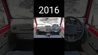 evolution of thar interior (2012/2023)#thar #4x4 #offroad #mahindra #evolution #shortsfeed #viral