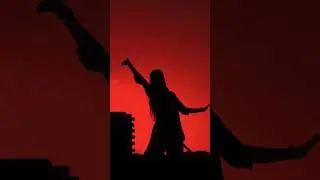 raat bhanjar si hai 🌃🔥..#shadow #female #song #dance #sunset #view #shortsfeed #dancemusic #shorts