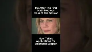 Confused Math Lady Meme feat. Math Methods #SACE #QCAA #mathmeme
