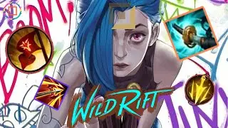 With tricks using JINX VS Samira | WILD RIFT JINX GAMEPLAY | Jinx Build and Runes | Legendary Rank