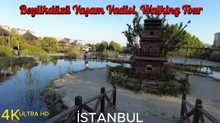 Istanbul city walking tour - WALKING IN BEYLIKDUZU ISTANBUL IN 4K-ISTANBUL WALKING TOUR.Yaşam vadisi