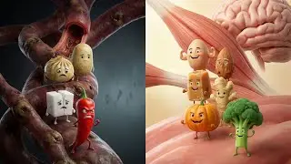 THE ULTIMATE FOOD BATTLE Inside Your Body! 🤯