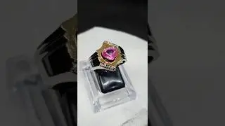 100% Natural Ruby Stone Ring Heart shape Stone #jewellery #gemstone #shortvideo #viralvideo #viral