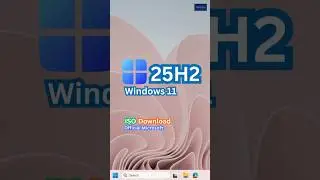 Windows 11 25H2 ISO File How to Download #hdamstech #youtubeshorts #shorts #viral #iso