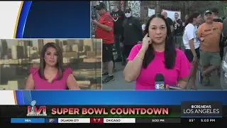 Bengals Fans Gather Throughout Los Angeles Ahead of Super Bowl LVI