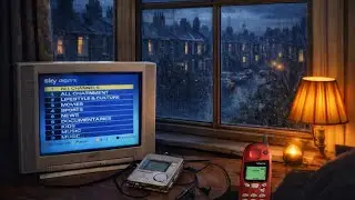 Rainy Night in 1999 🌧️ UK Nostalgia | 10 Hours of Relaxing Rain (Sleep, Relax & Study)