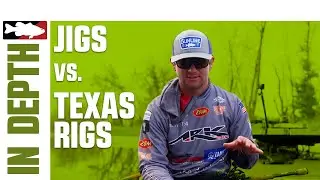 When to fish a Jig vs Texas Rig In-Depth with Wes Logan
