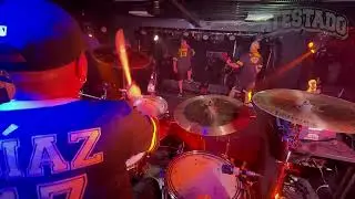 ATESTADO  - Perros del Estado. live Drumcam Sala RBX (Apertura Death Before Dishonor 12/10/2025)