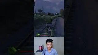 Can HULK stop the train 🤔❔| PART 01 | GTA 5 | GameX Tamil | #gta #gaming #gta5mods #gta5