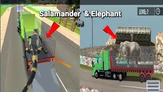Truck Driving Animal 🐘 🐊Transport | Android Game Play| 