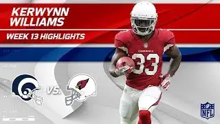 Kerwynn Williams' Big Day of Rushing vs. LA! | Rams vs. Cardinals | Wk 13 Player Highlights