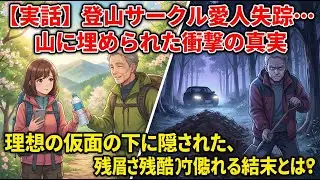 【実話】不倫相手を山に埋めた「理想の父親」。仮面を剥がされた部長の正体と、冷たい土の中の真実